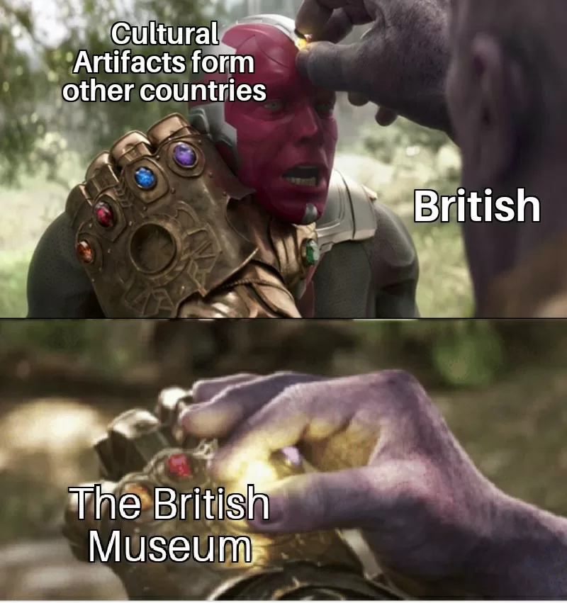 Meme Museo Británico