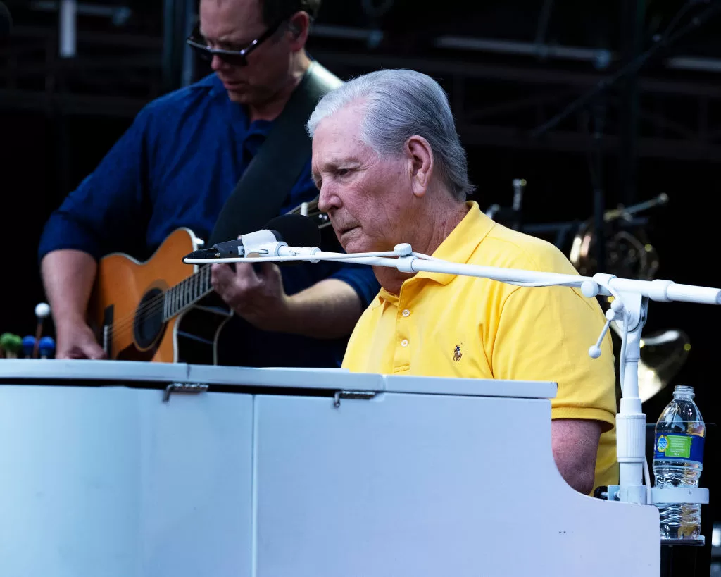 Brian Wilson en vivo en 2022. Foto de Getty Images.