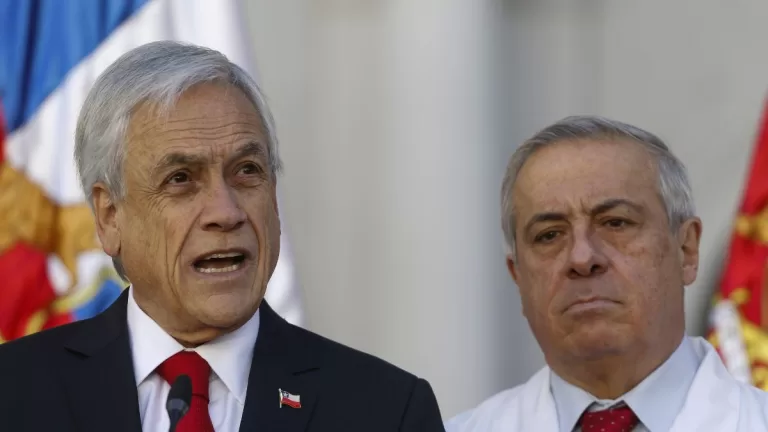 Sebastián Piñera y Jaime Mañalich. Agencia UNO