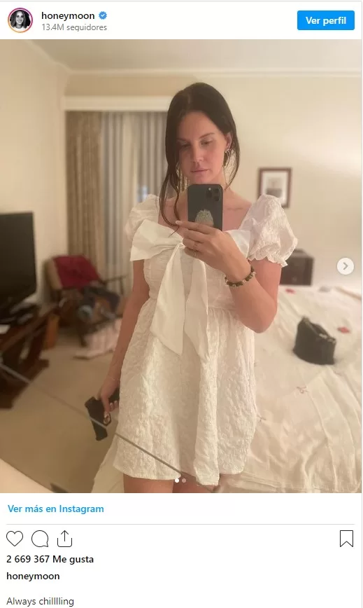 Lana del Rey Vía Instagram