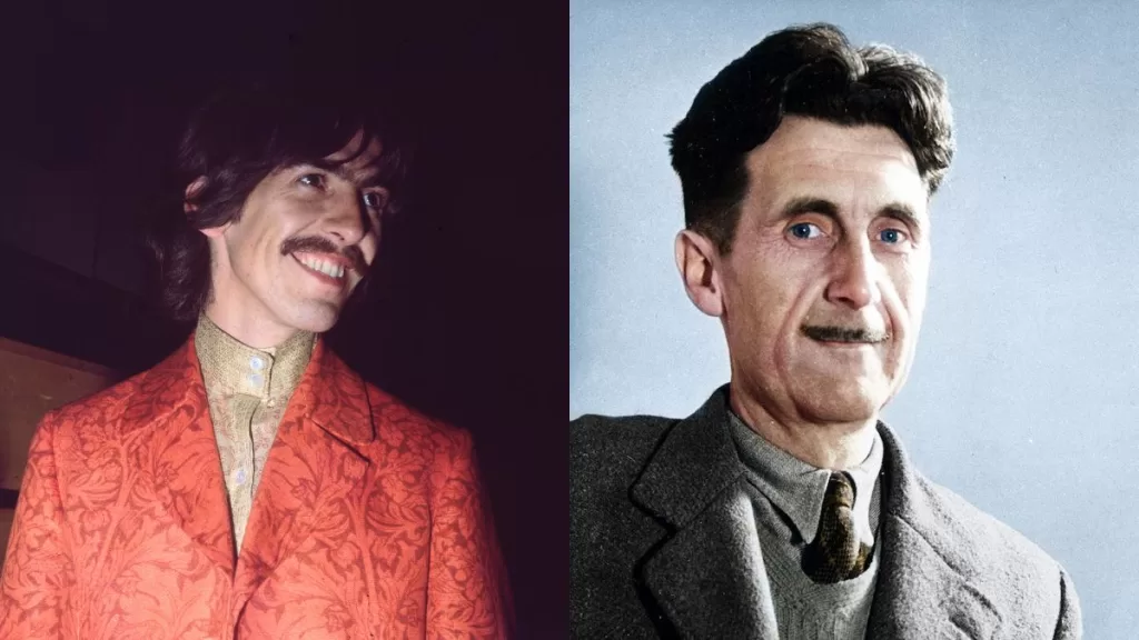 George Harrison The Beatles George Orwell