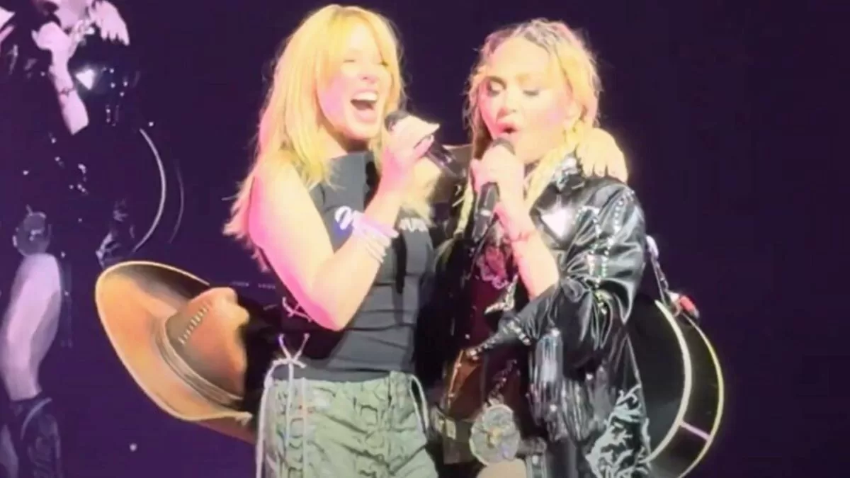 Madonna y Kylie Minogue finalmente se unen en el escenario: Así fue el ...