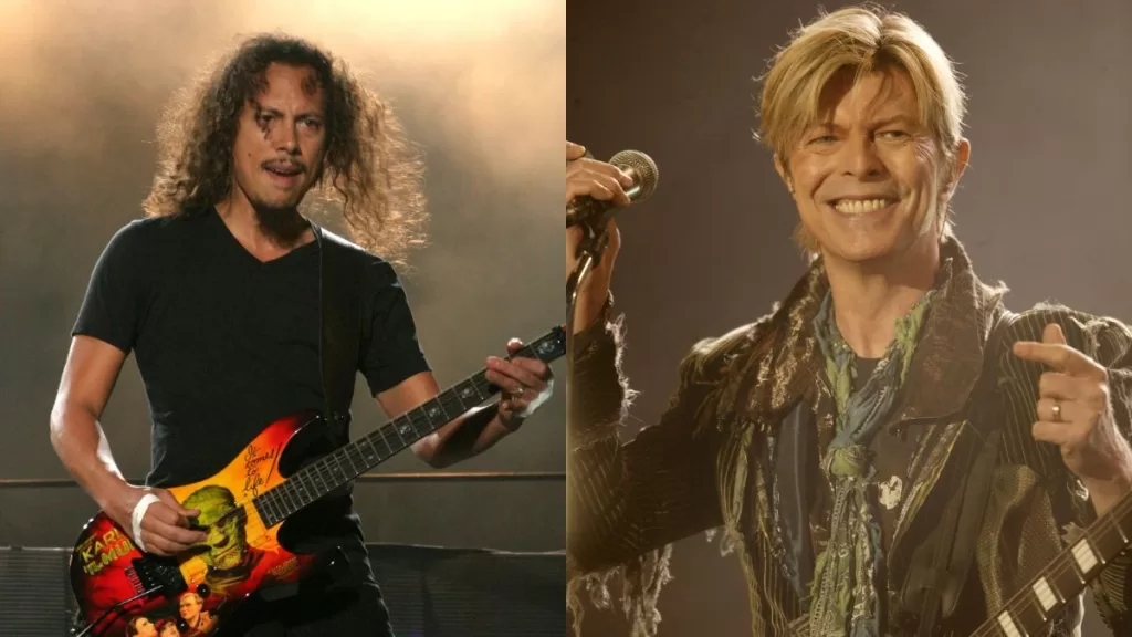 Kirk Hammet David Bowie
