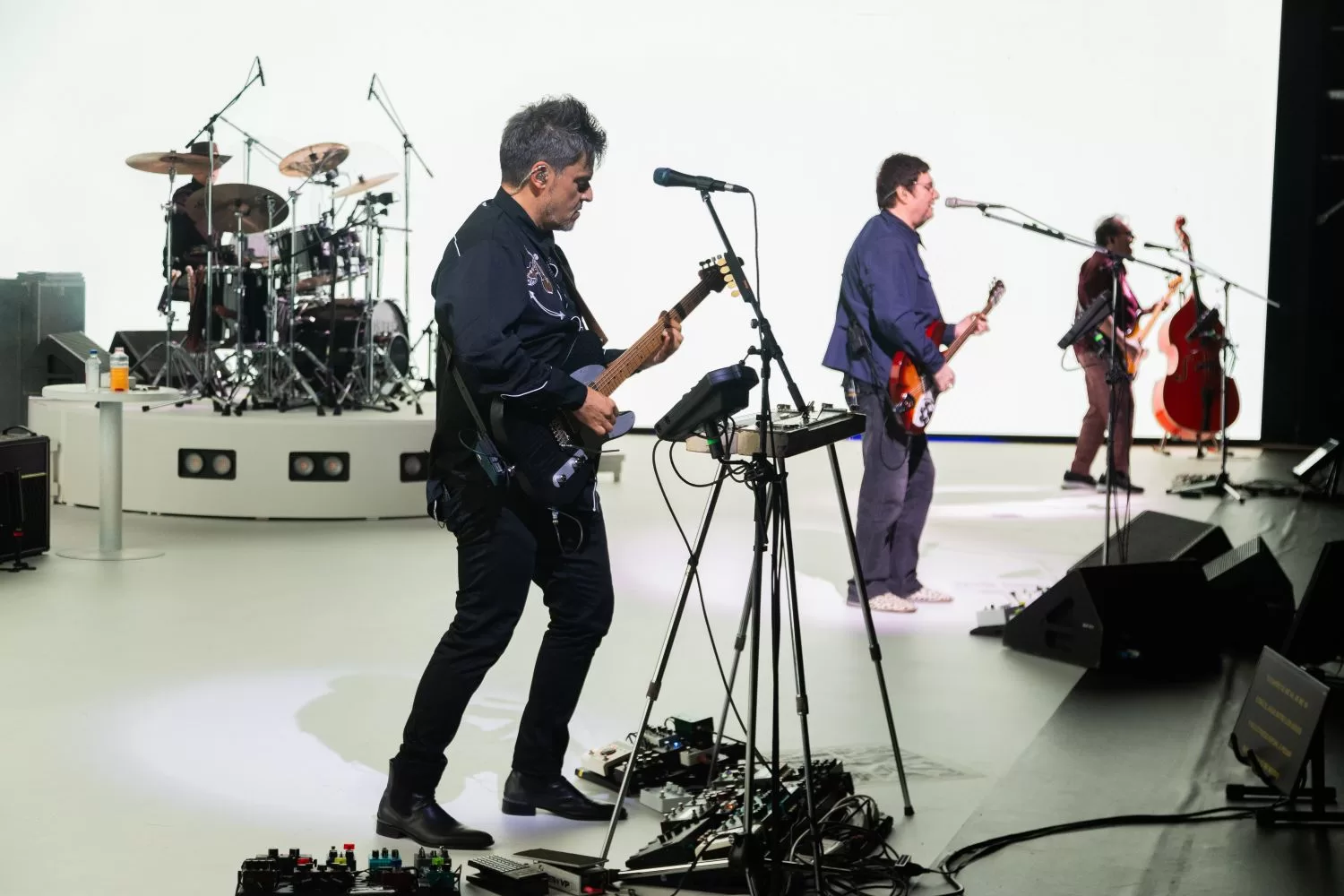 Los Tres en el Estaido Ester Roa. Foto: Mariana Soledad.