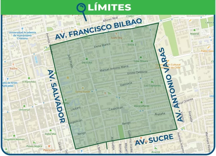 Sector de Corte de Agua Providencia Ñuñoa