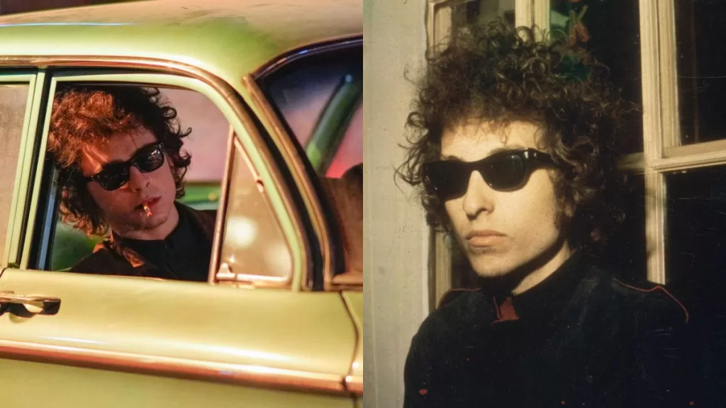 Timothée Chalamet Bob Dylan