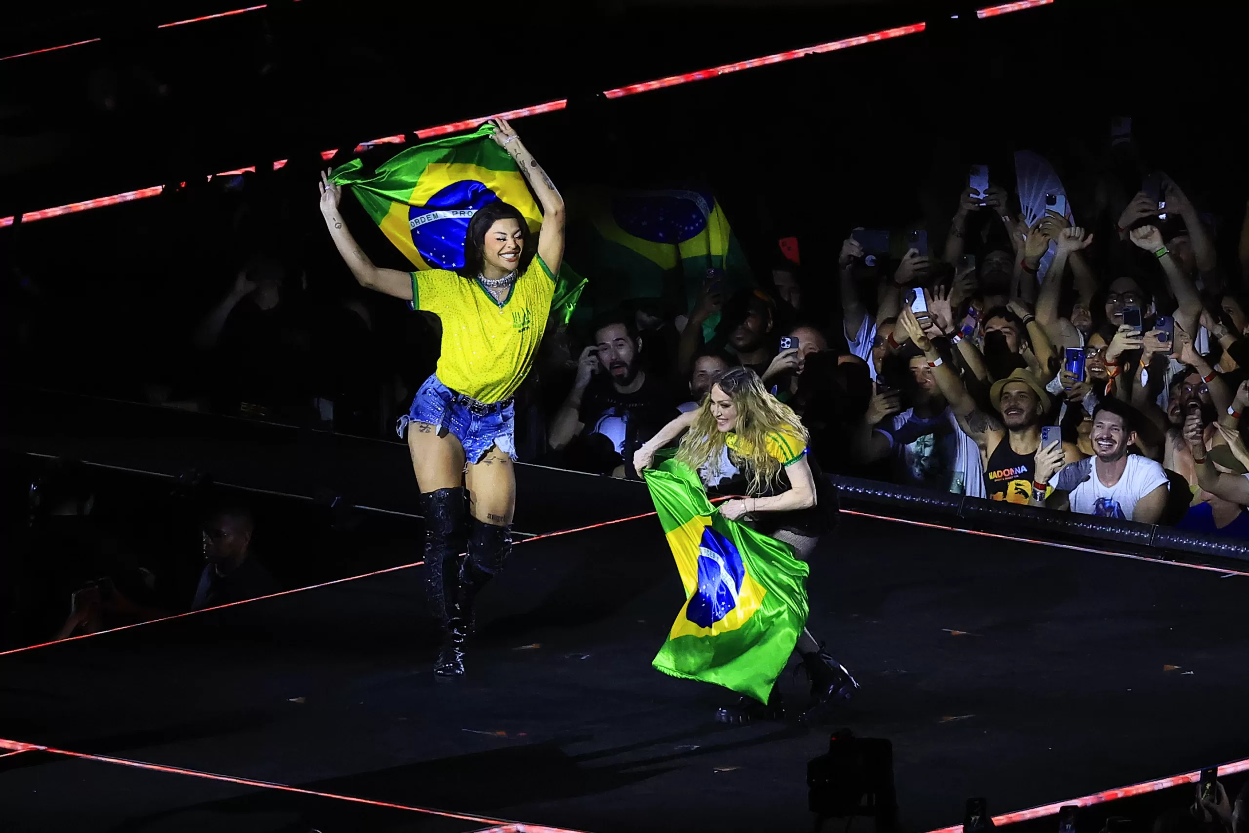 Madonna en Rio de Janeiro. Foto: Getty Images.