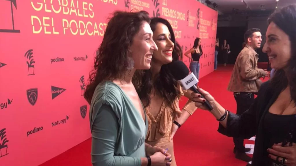 Premios Ondas globales podium