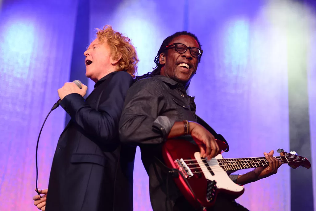 Mick Hucknall y Steve Lewinson, 2016 | Getty Images