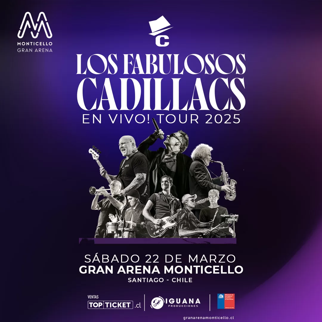 Afiche Los FAbulosos Cadillacs