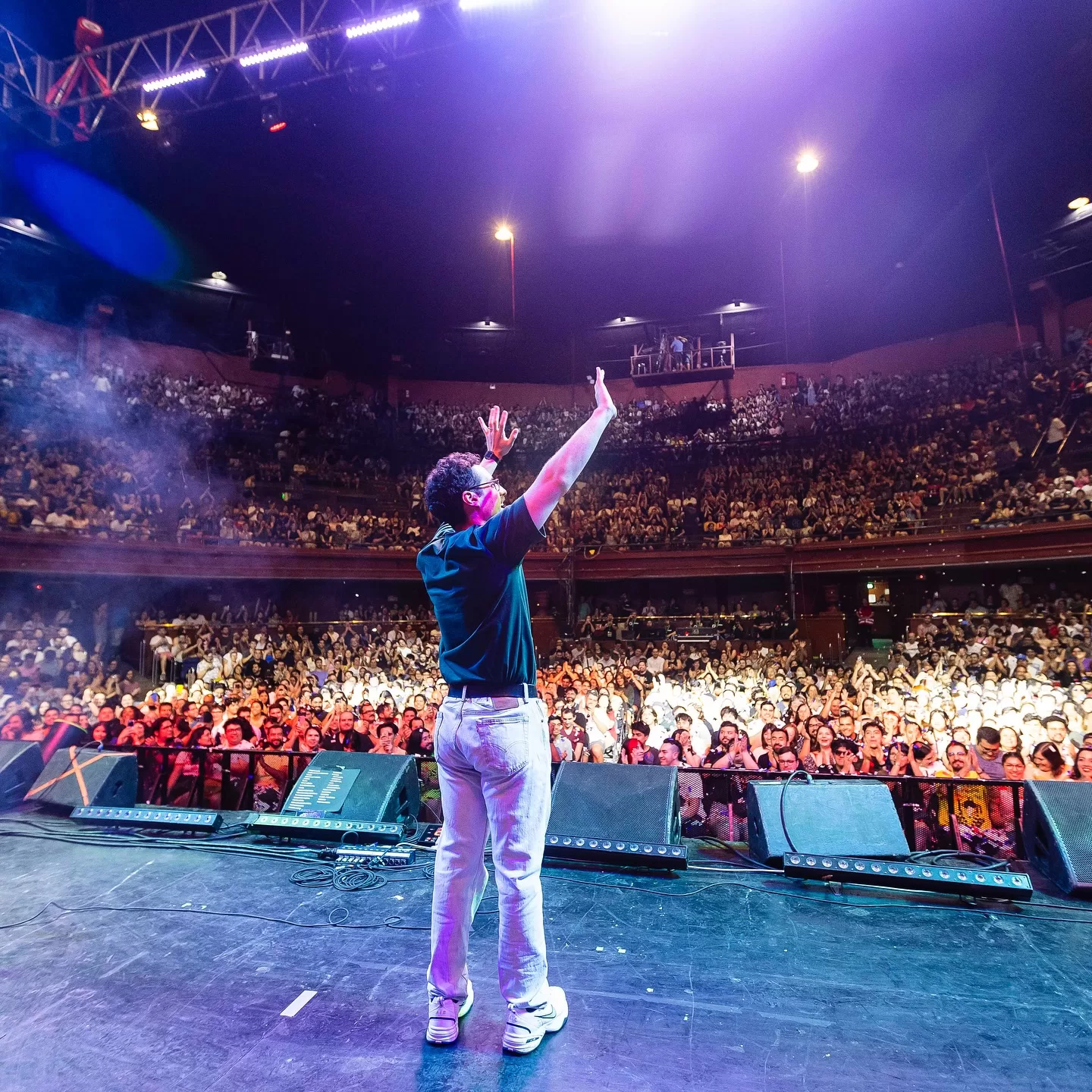Ignacio Socías en Teatro Caupolicán. Foto: Getty Images.