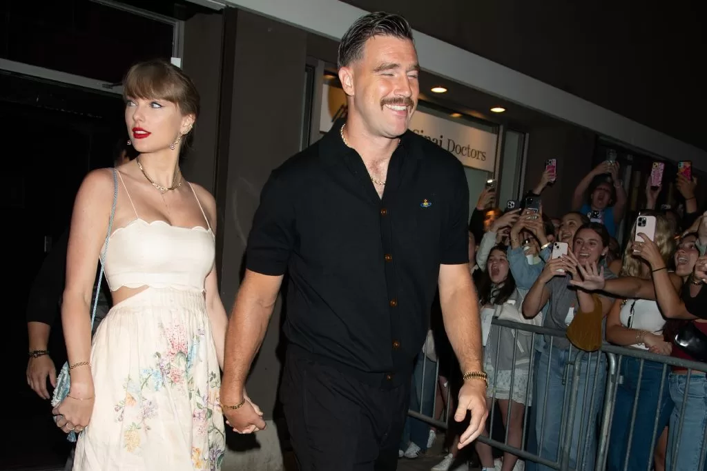 Taylor Swift junto a Travis Kelce en New York, 2024 | Getty Images