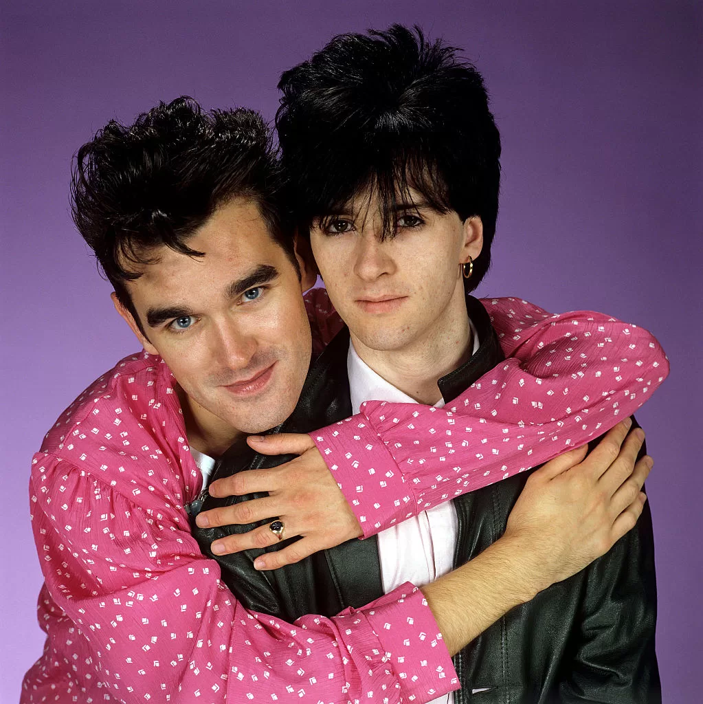 Morrisey y Johnny Marr. Foto: GettyImages. 