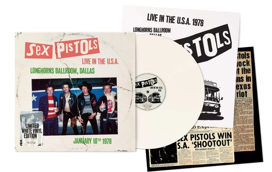 Caja recopilatoria "Live In The USA 1978" de Sex Pistols: Dallas | sexpistolsoficial.com