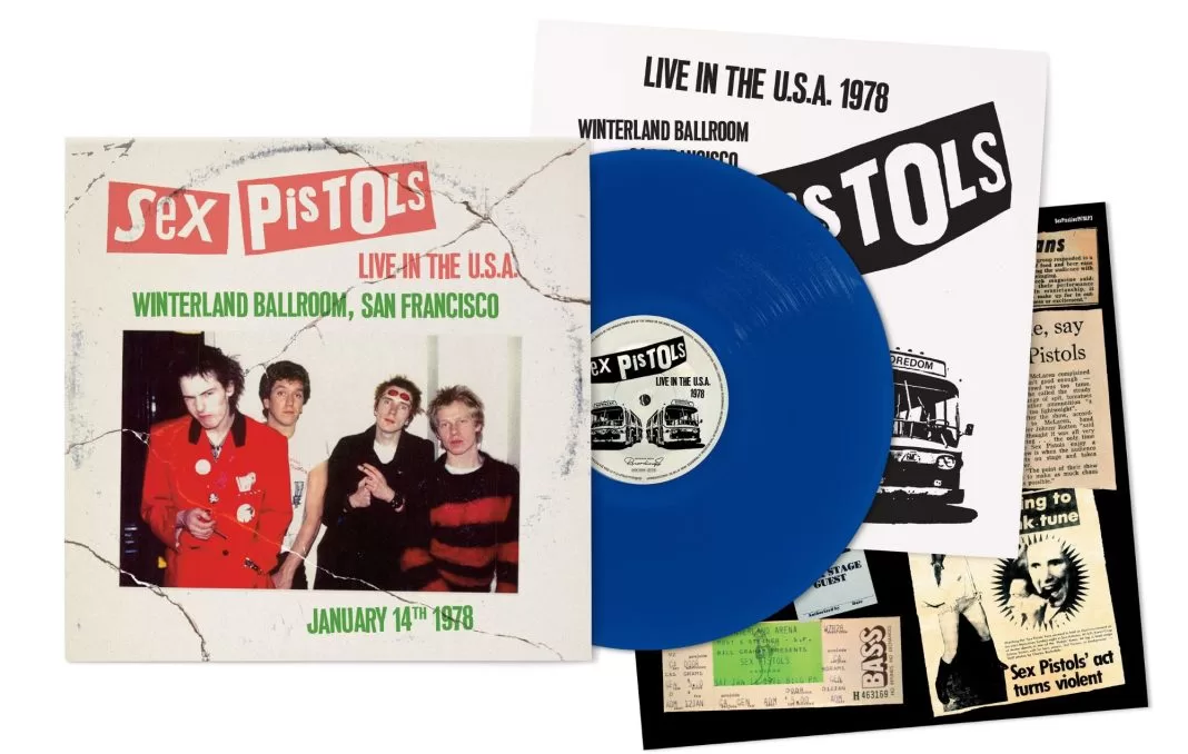 Caja recopilatoria "Live In The USA 1978" de Sex Pistols: San Francisco | sexpistolsofficial.com