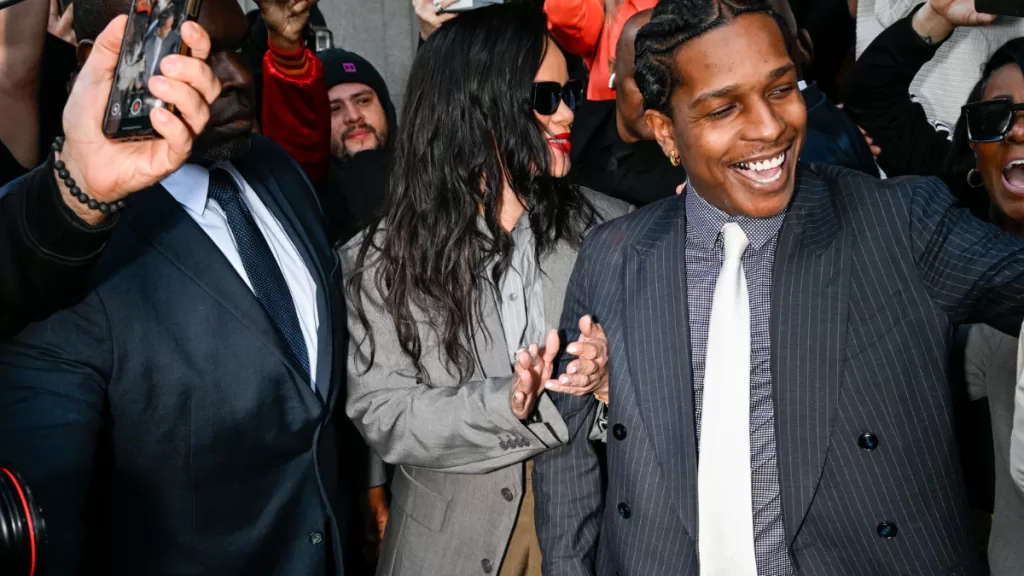 Asap Rocky y Rihanna luego del juici