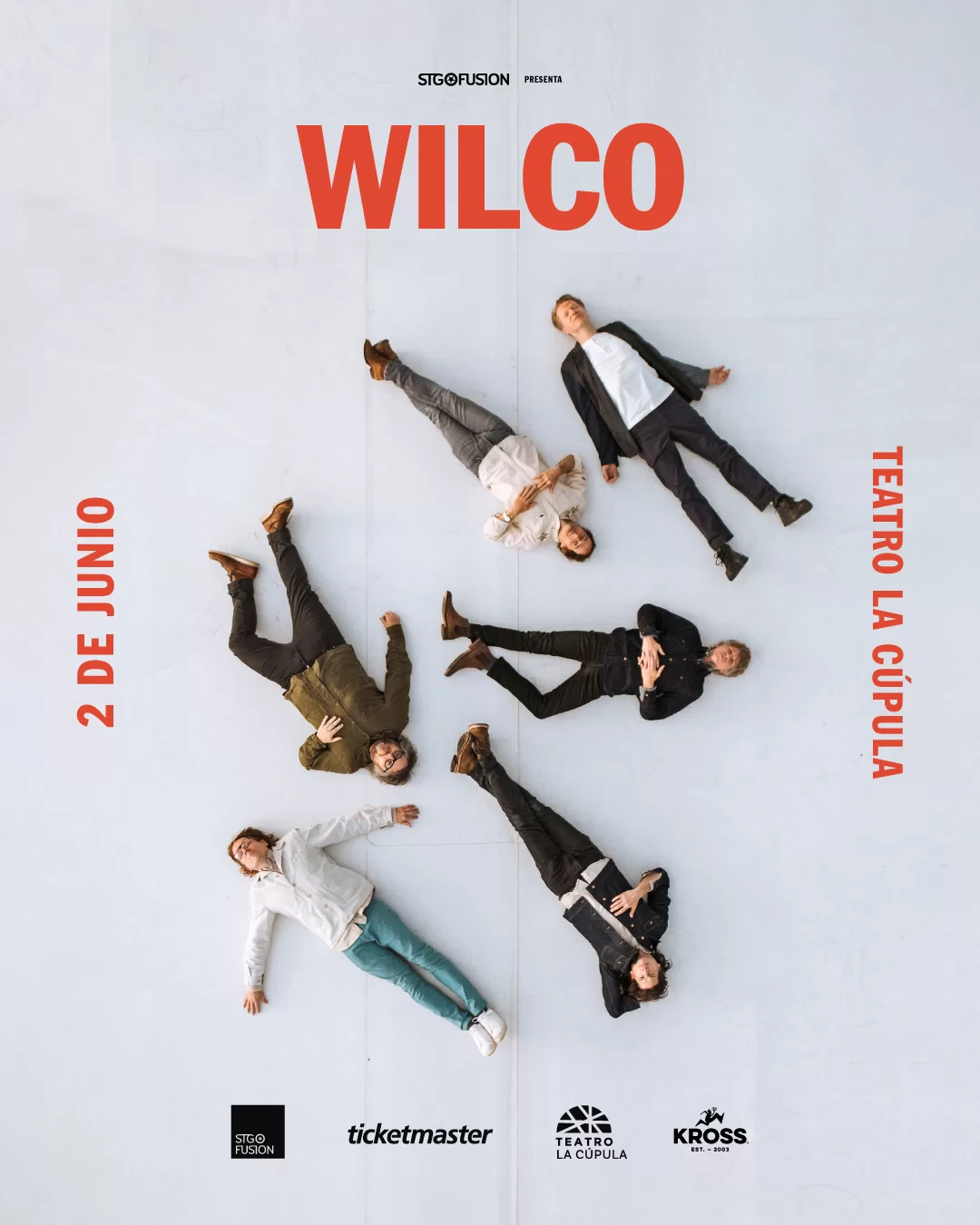 Gráfica Wilco en Chile