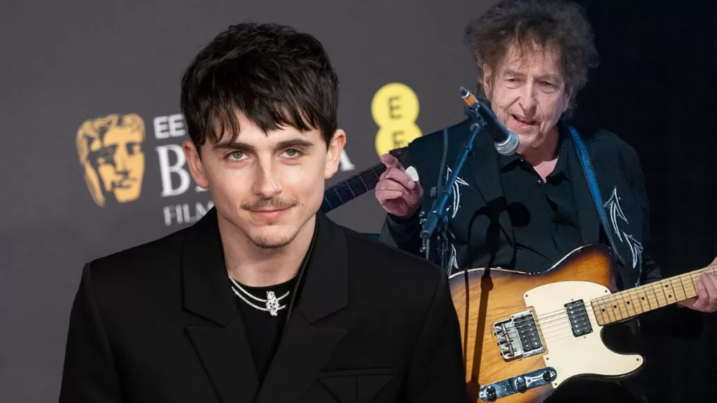Timothée Chalamet Bob Dylan