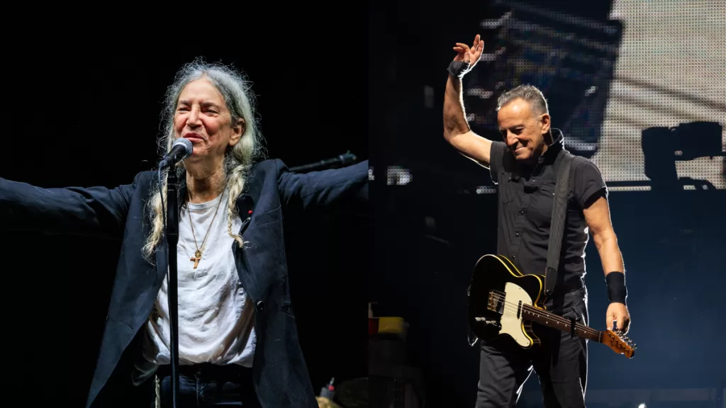 Bruce Springsteen y Patti Smith