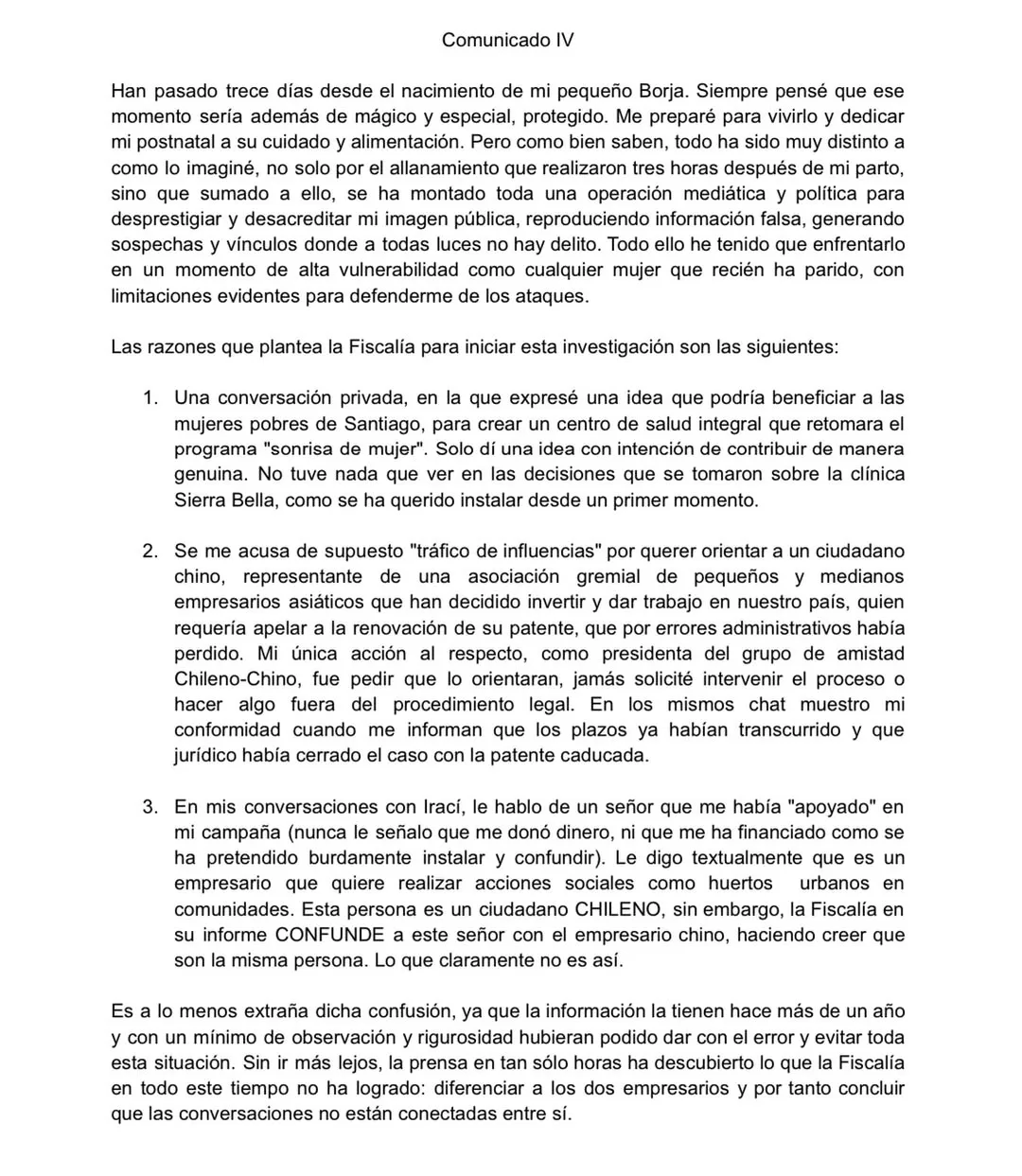 Comunicado Cariola 1
