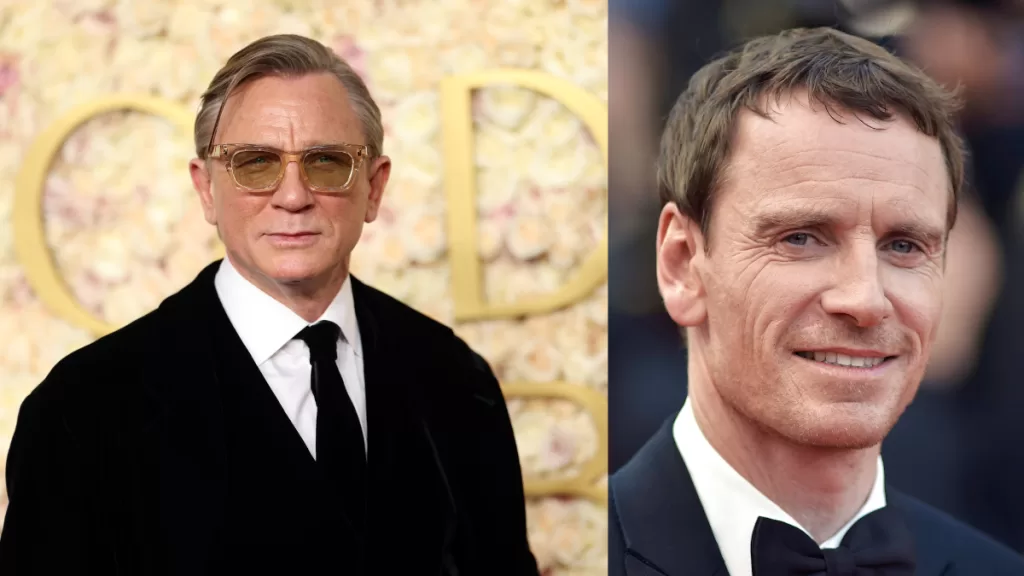 Daniel Craig y Michael Fassbender James Bond