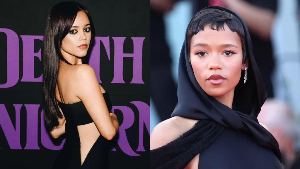 Jenna Ortega y Taylor Rusell