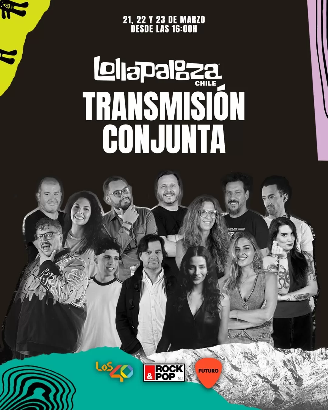 Lollapalooza Chile transmisión