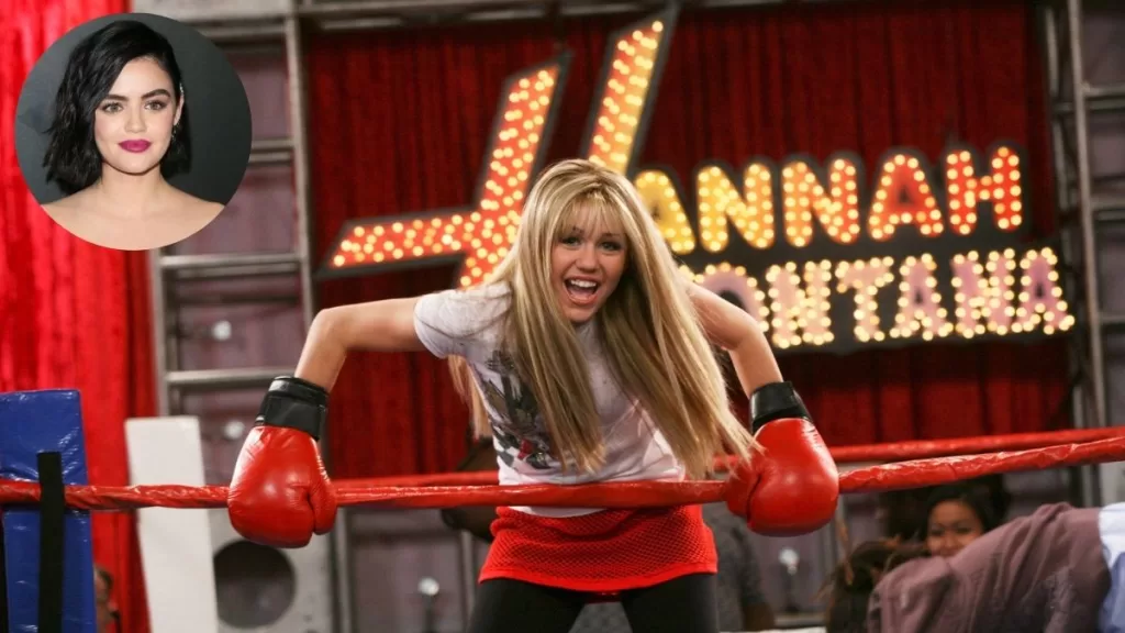Hannah Montana y Lucy Hale Getty