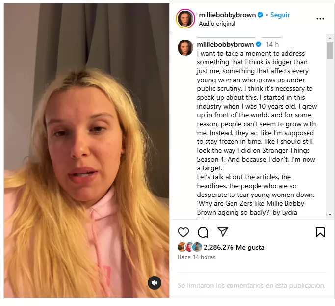 Millie Bobby Brown Instagram