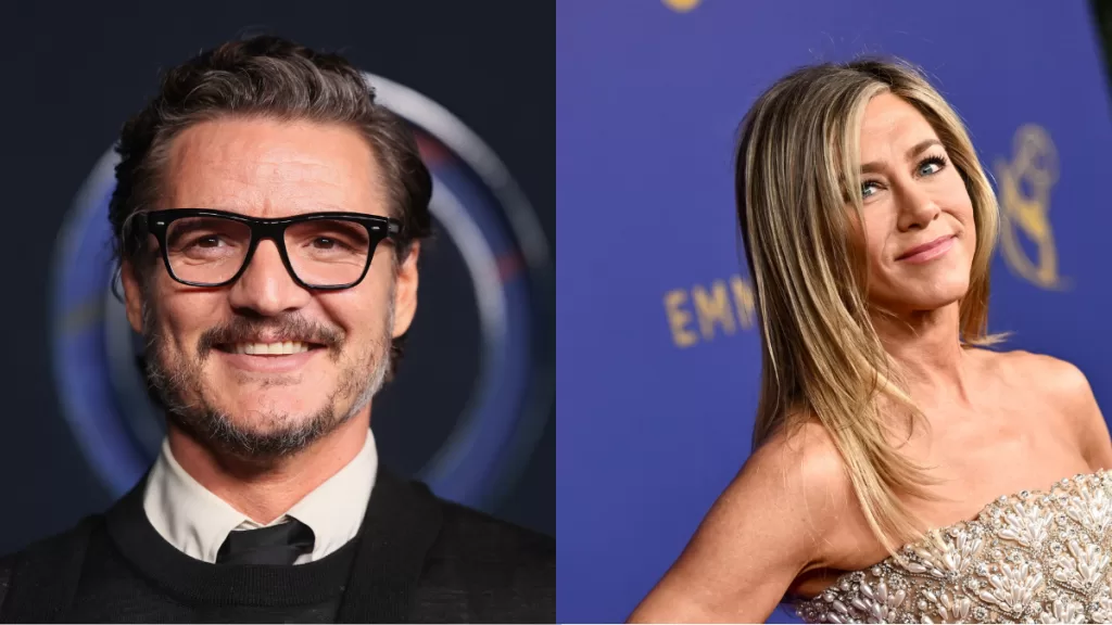 Pedro Pascal y Jennifer Aniston