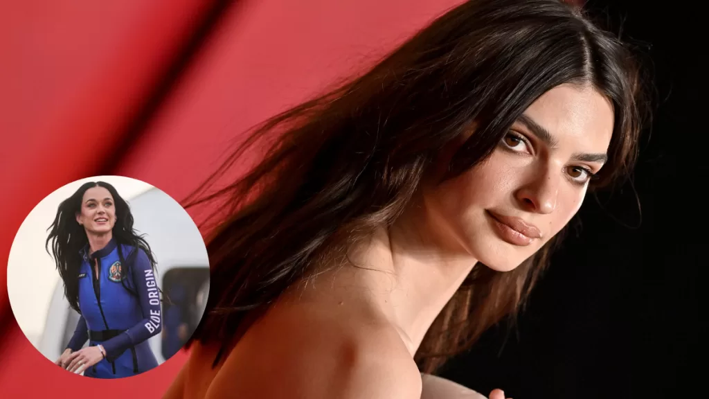 Emily Ratajkowski y Katy Perry