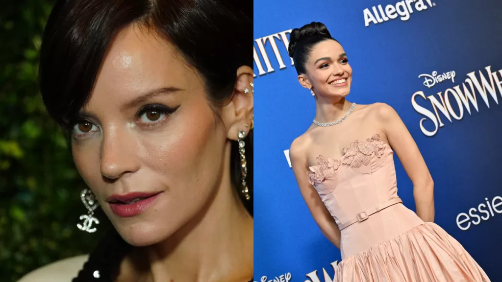 Lily Allen y Rachel Zegler