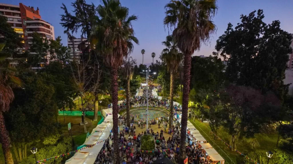 Santa Vendimia en Plaza Ñuñoa