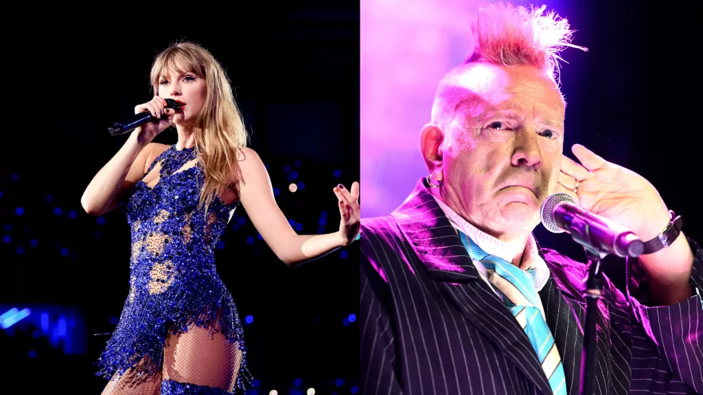 Taylor Swift y John Lydon