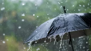 Lluvia en Santiago
