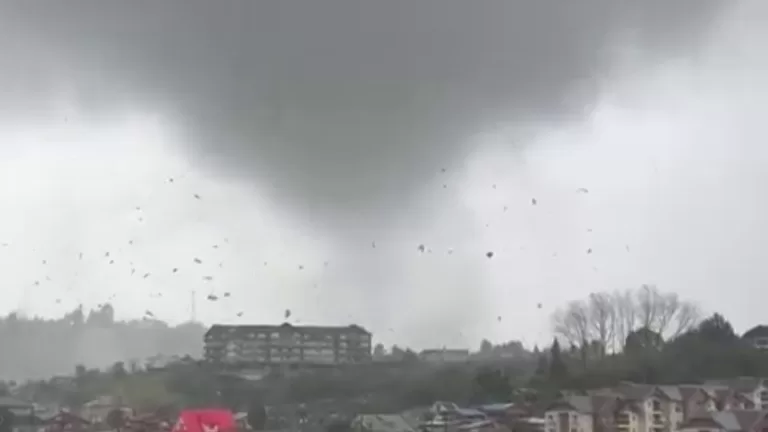 Tornado Puerto Varas 2