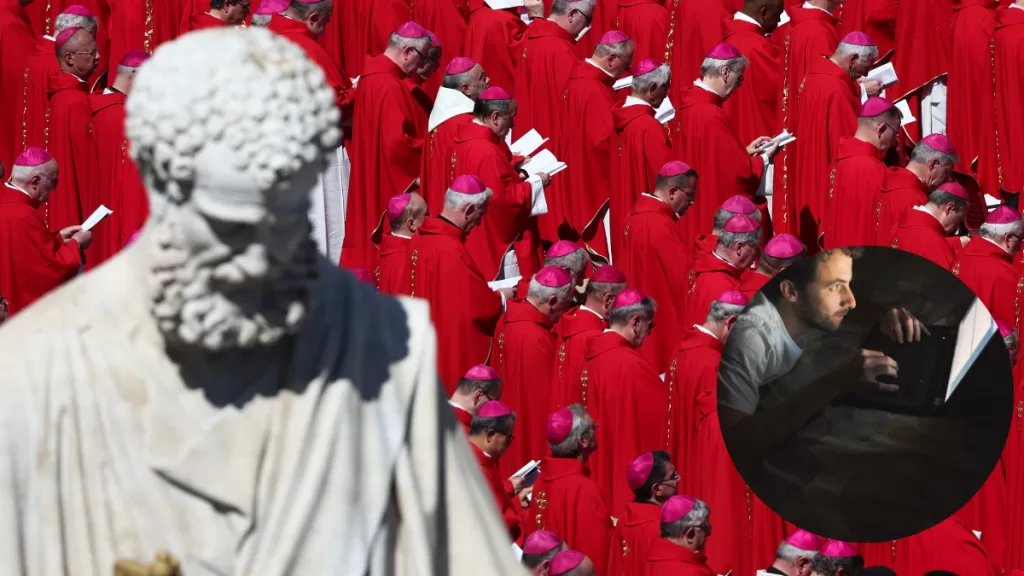 Cónclave y sitios de apuesta Getty