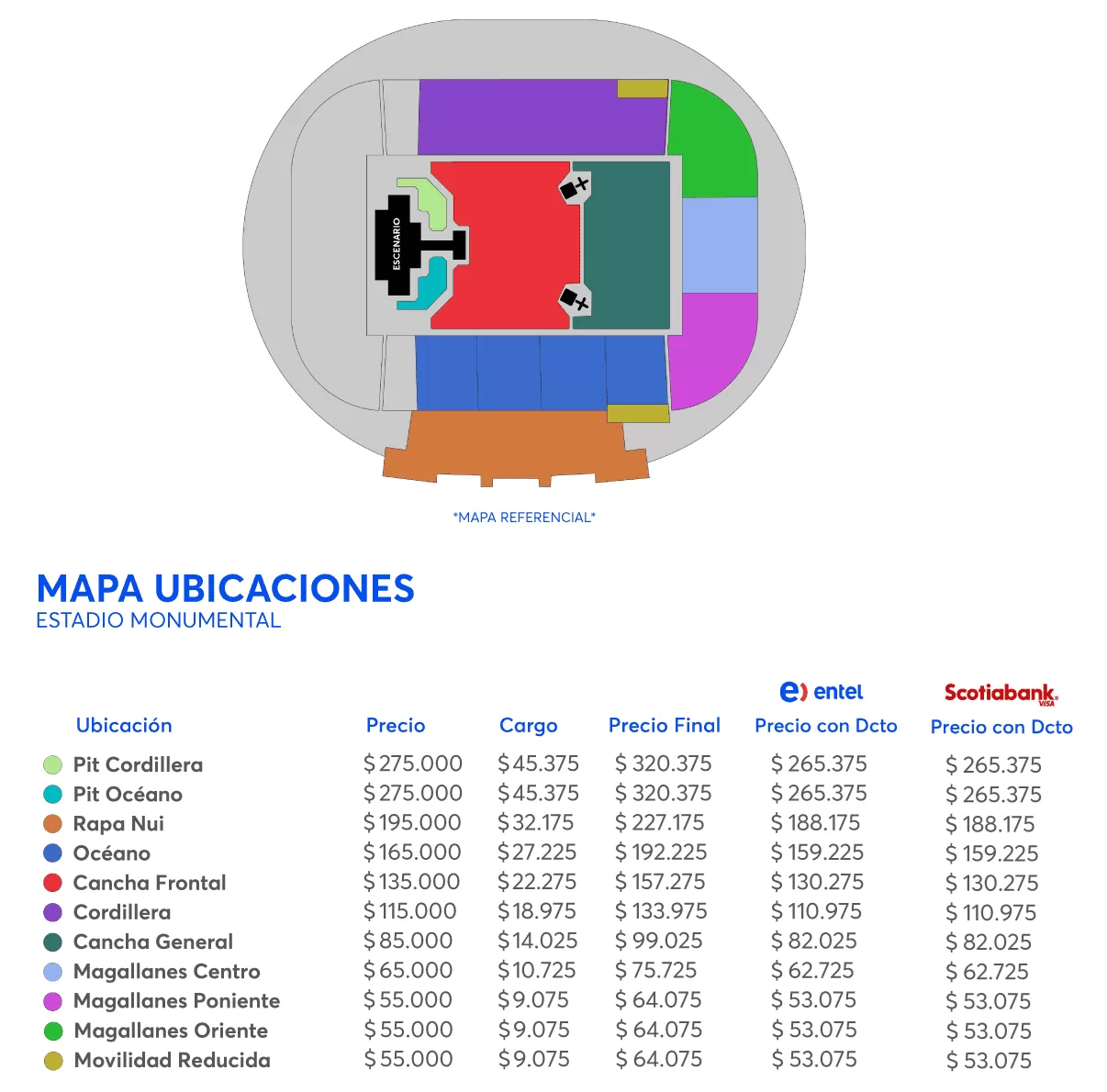 Precios Kendrick Lamar Chile