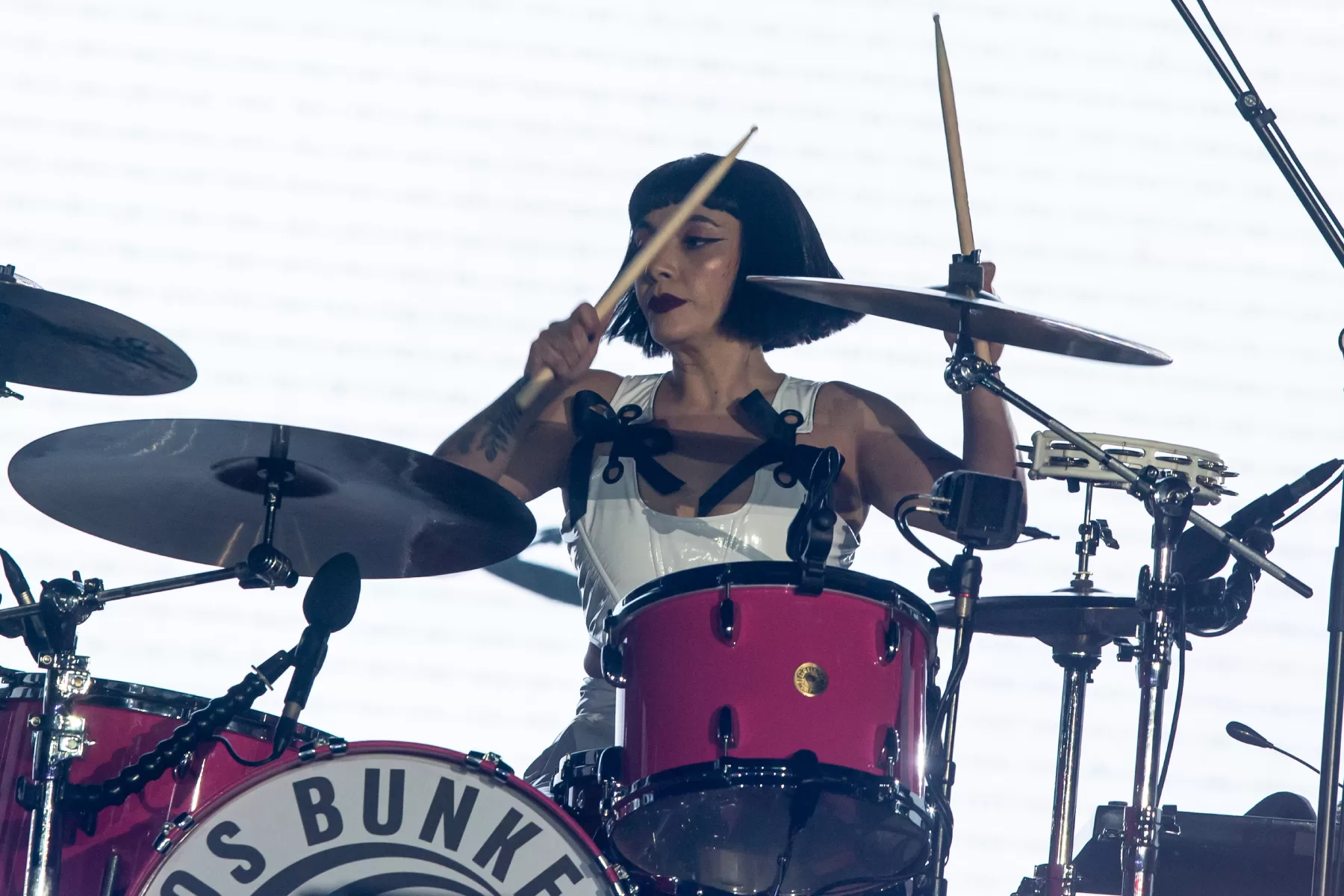 Cancamusa con Los Bunkers. Foto: Getty Images.
