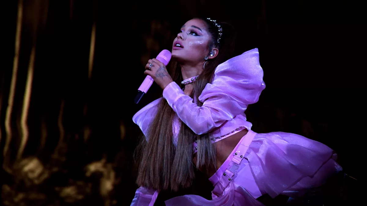 Ariana Grande en su último tour Sweetener World Tour.