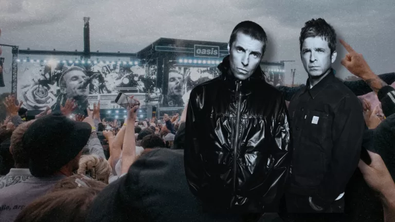 Oasis lanza poderosa grabación en vivo de uno de sus clásicos noventeros
