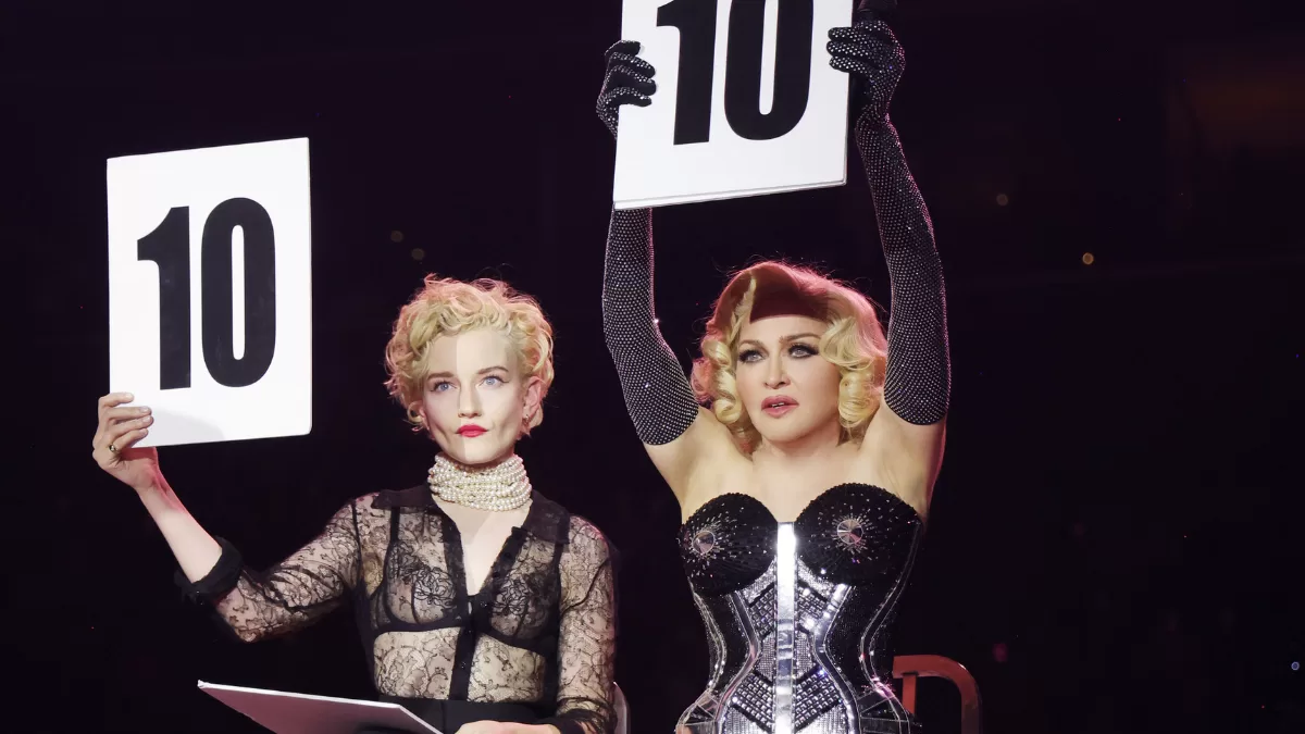 Madonna y Julia Garner, Getty