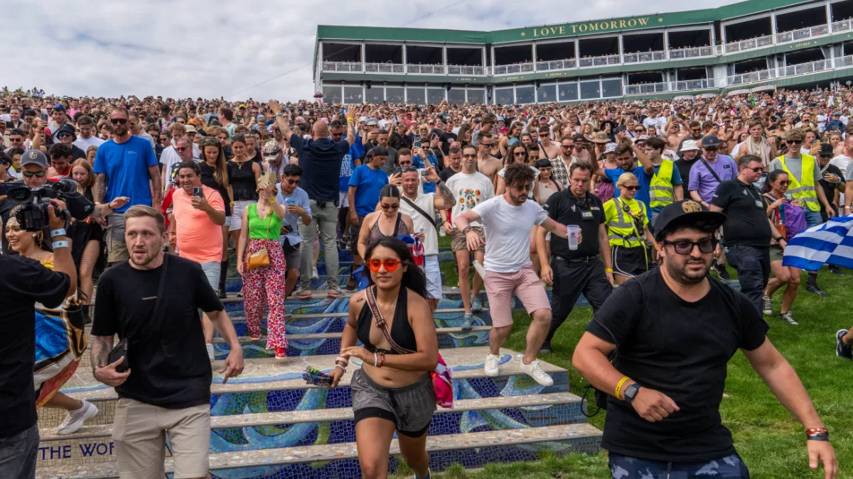 Asistentes del festival Tomorrowland
