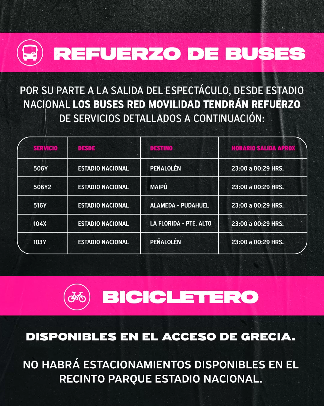 Green Day Chile Red Movilidad