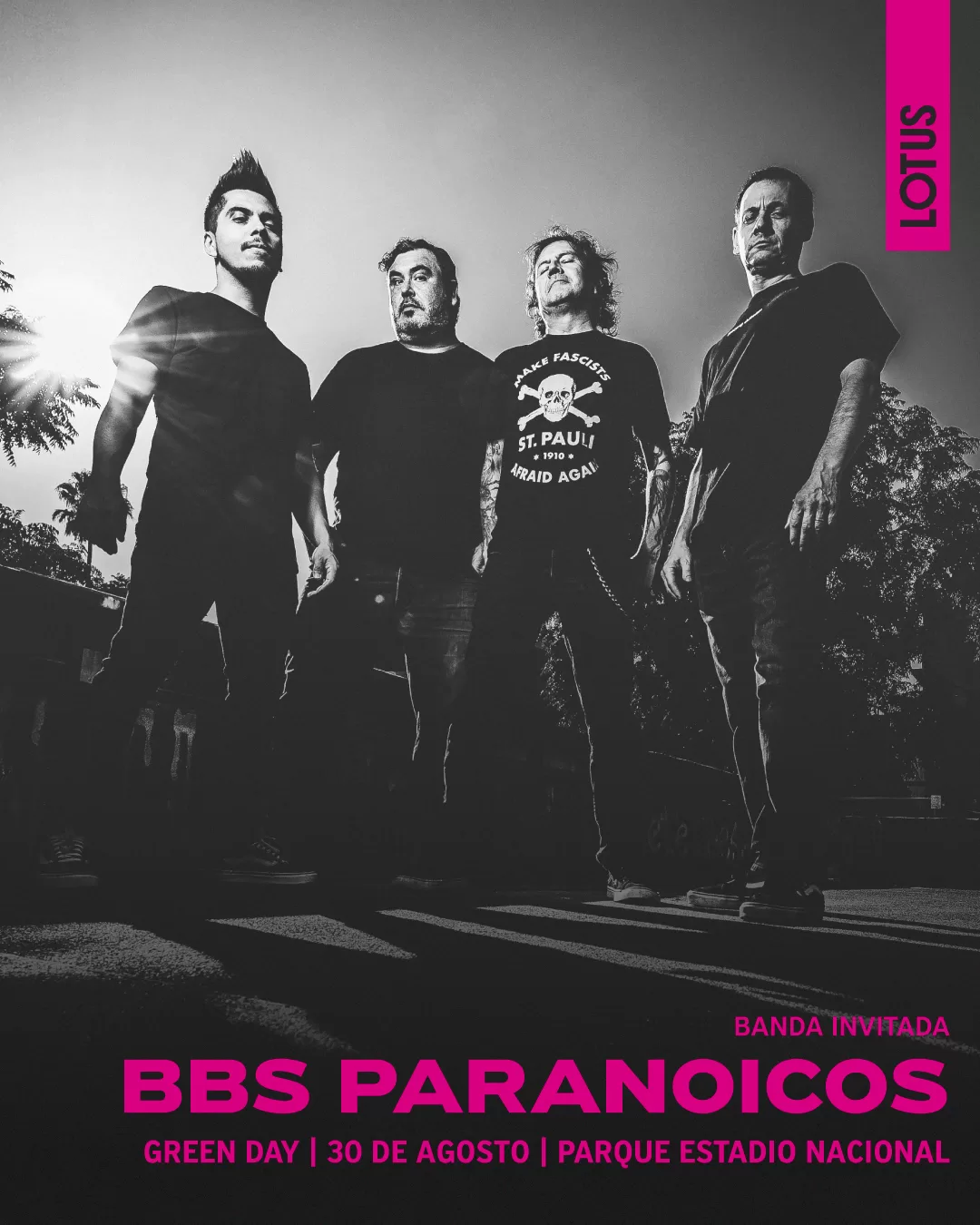 Green Day Opening Act BBS Paranoicos.