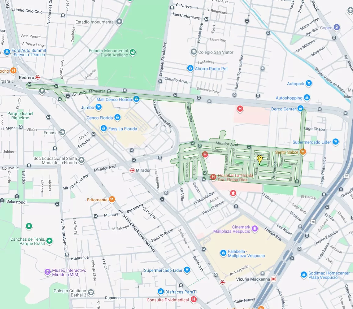 La Florida corte de agua