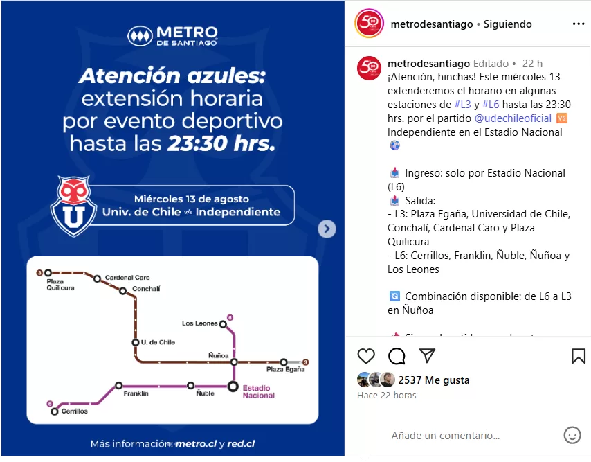Metro de Santiago 
