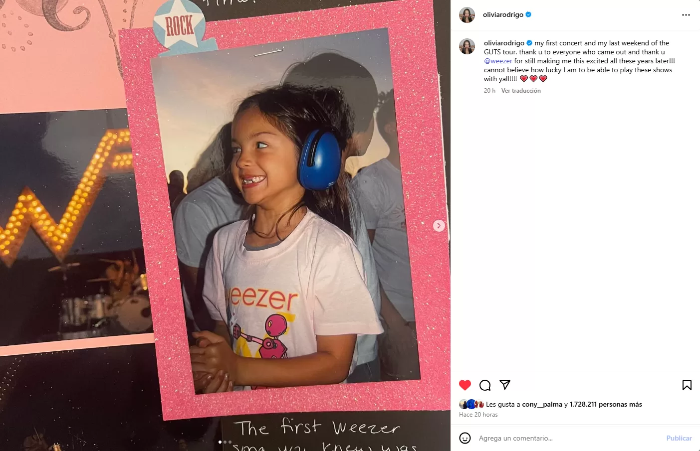 Olivia Rodrigo Weezer