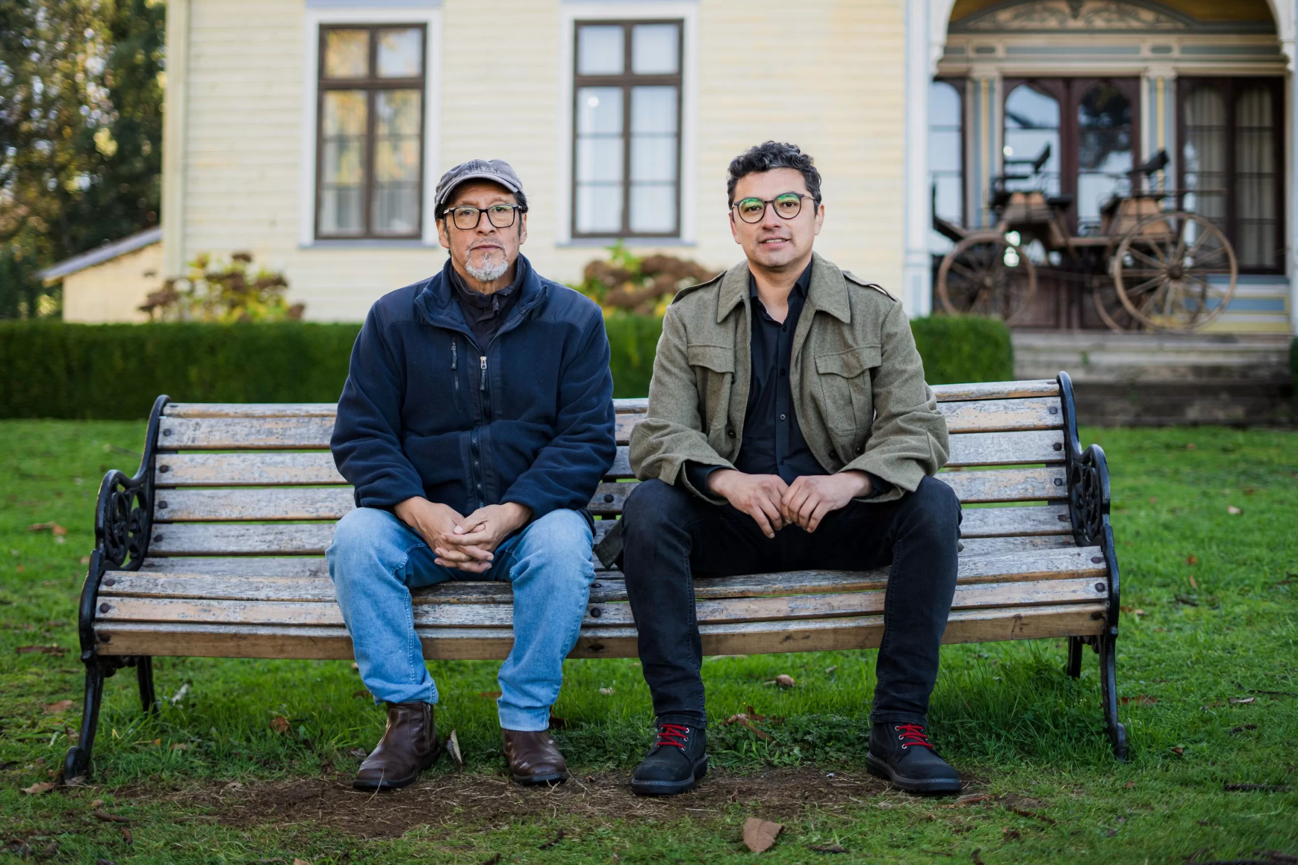 René Silva y Elicura Chihuailaf_