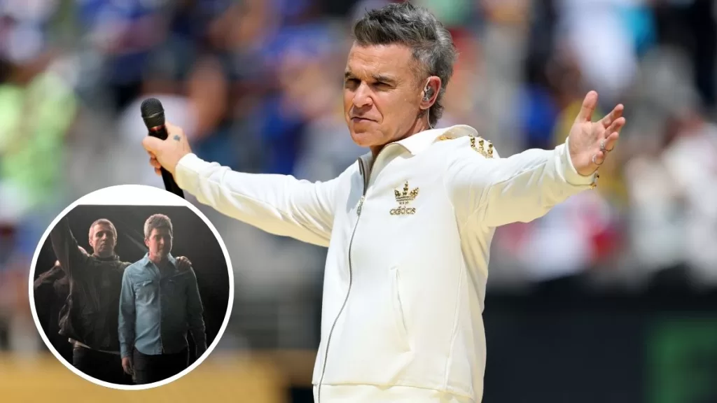 Robbie Williams Oasis GettyImages-2225461136